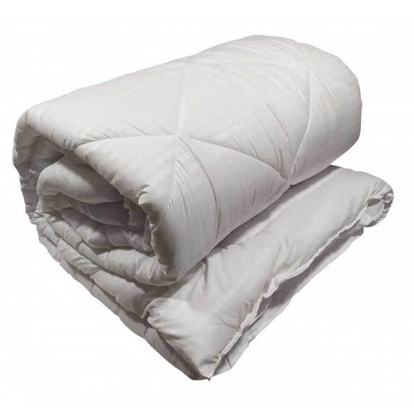 ΠΑΠΛΩΜΑ ΣΕΙΡΑ DUVET MICROSATIN LINE Μονό 160Χ240 ΜΟΝΟΒΕΛΟΝΗ ΡΑΦΗ με Βάτα 350γρ/μ2