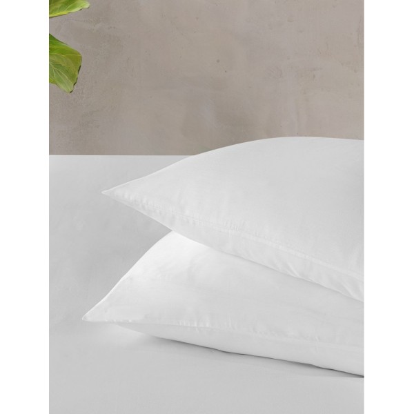 Μαξιλαροθήκη ΦΑΚΕΛΟΣ Satin Plain TC300 Cotton 100% 51x72 (ΠΡΟΣΦΟΡΑ)