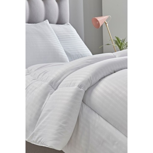 ΠΑΠΛΩΜΑ ALL SEASON MICROSATIN LINE Υπέρδιπλο 220Χ240 με Βάτα 200γρ/μ2