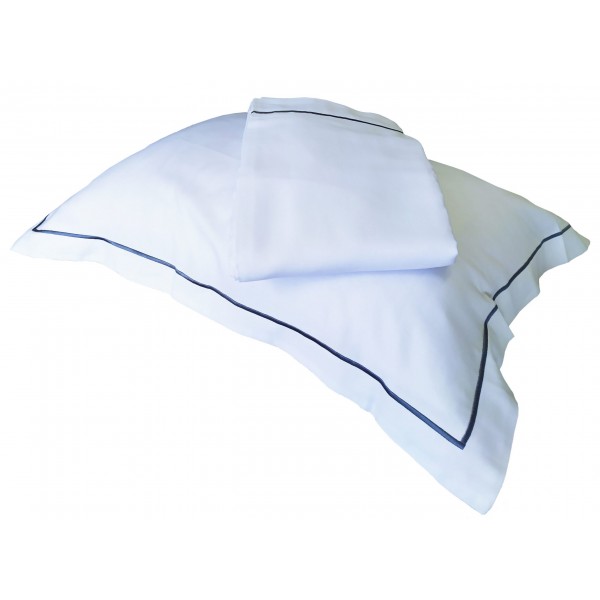 Σεντόνι Cotton Satin Plain Line TC310 Cotton 100% One Line 295x310