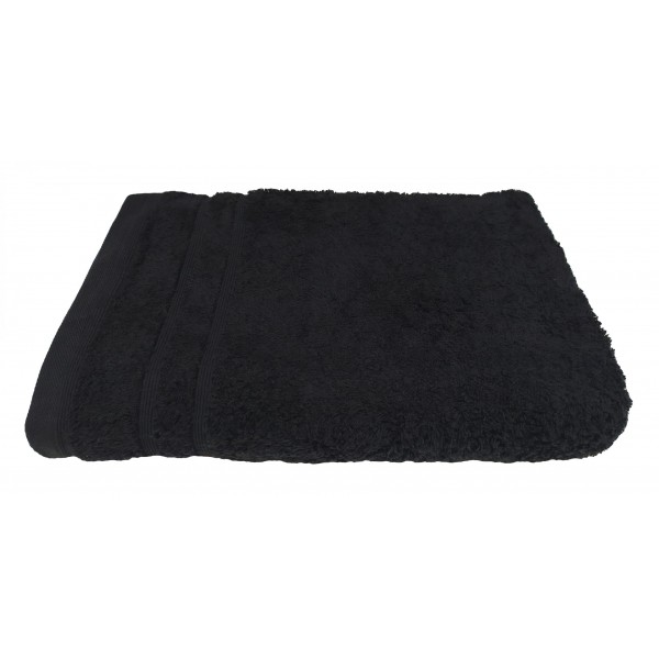 Πετσέτα Πισίνας POOL STANDARD Line Cotton 100% 500gr/m2 Μαύρη 75x145
