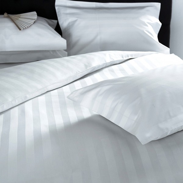 Σεντόνι Cotton Superb Line Satin Stripe 2cm TC300 Cotton 100% 240x290