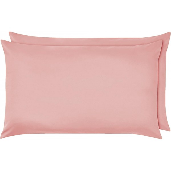 Ζεύγος Μαξιλαροθήκες Le Blanc Μονόχρωμες Dark Peach 50Χ70
