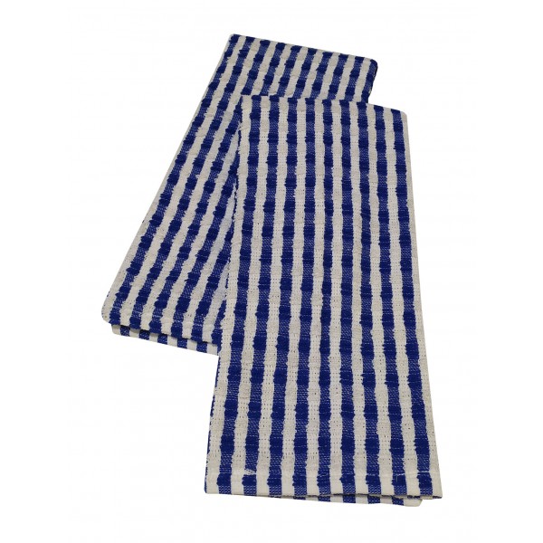 Σετ Ποτηρόπανα 2τεμ.ΚΟΜΒΟΣ πετσετέ 100% Cotton BASIC 40x60 Blue