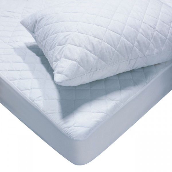 Επίστρωμα Καπιτονέ ΚΟΜΒΟΣ Polycotton διπλό 150x200+30