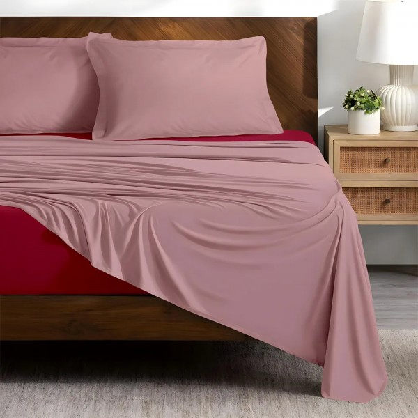 LINO ΣΕΤ ΣΕΝΤΟΝΙΑ DOBLE PINK-FUCHSIA 240X260