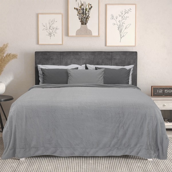 LINO ΚΟΥΒΕΡΤΑ HARE GREY 200X220