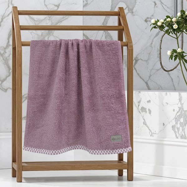LINO Πετσέτα Προσώπου (50x90) Marley Αμέθυστος