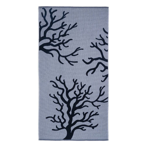 LINO ΠΕΤΣΕΤΑ ΘΑΛΑΣΣΗΣ ALBERO BLACK-PETROL 86X160