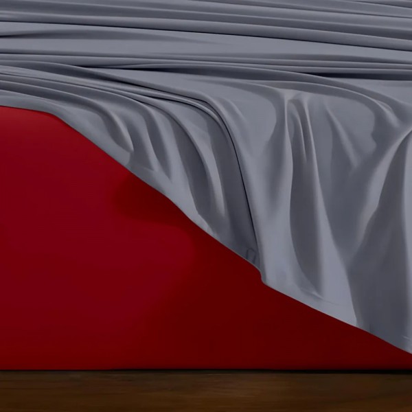 LINO ΣΕΤ ΣΕΝΤΟΝΙΑ DOBLE GREY-RED 240X260