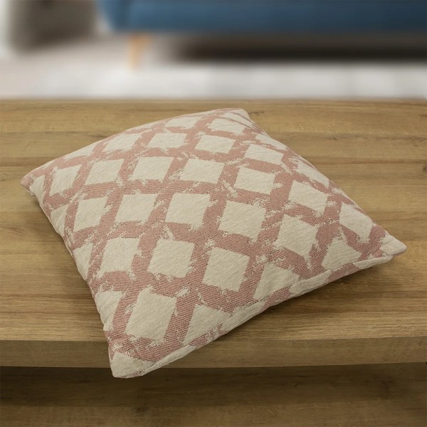 LINO ΜΑΞΙΛΑΡΟΘΗΚΗ MILTO DUSTY PINK 45X45