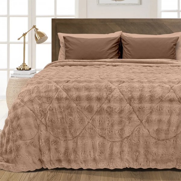 LINO ΚΟΥΒΕΡΤΟΠΑΠΛΩΜΑ CONILIO OLD PINK 160X220