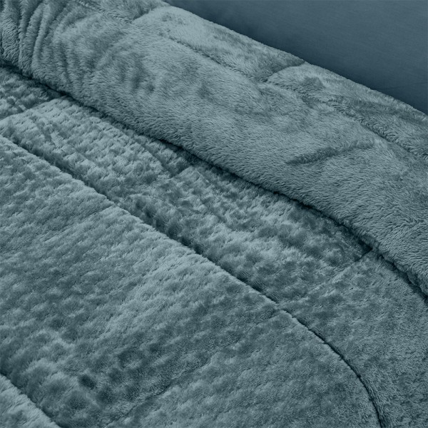 LINO Κουβερτοπάπλωμα Υπέρδιπλο (220x240) Lofti Ντένιμ