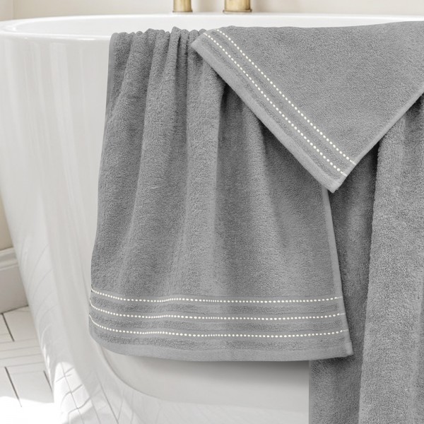 LINO Σετ πετσέτες 3τμχ (30x50,50x90,70x140) Veluva Μόκα