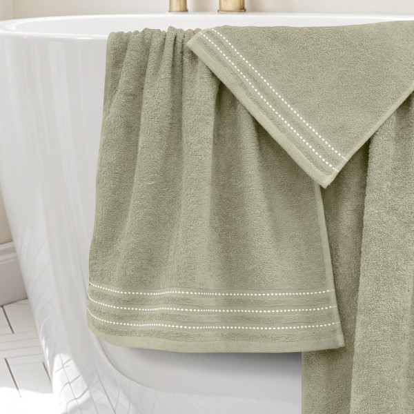 LINO Σετ πετσέτες 3τμχ (30x50,50x90,70x140) Veluva Λεμονί