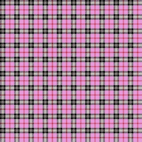 LINO ΜΑΞΙΛΑΡΟΘΗΚΗ TARTAN 301 PINK 45X45