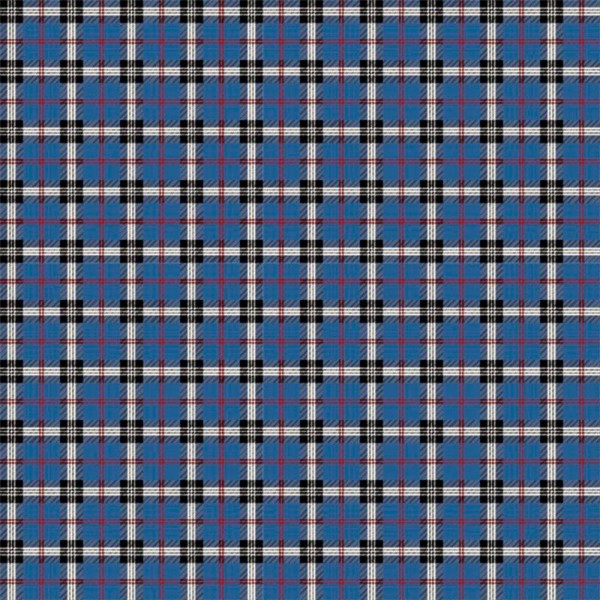 LINO ΜΑΞΙΛΑΡΟΘΗΚΗ TARTAN 602 BLUE 45X45