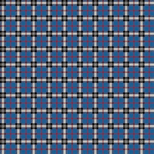 LINO ΤΡΑΒΕΡΣΑ TARTAN 602 BLUE 45X145