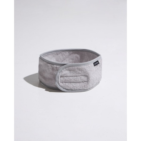 Μονόχρωμη Πετσετέ Κορδέλα Μαλλιών για Beaute Carrie Γκρι