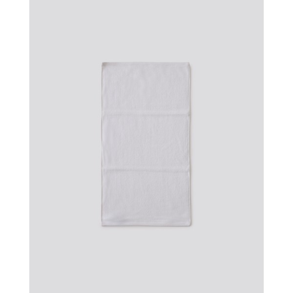 Βαμβακερή Βελουτέ Πετσέτα Προσώπου Sair 40x70cm 40x70cm Άσπρο