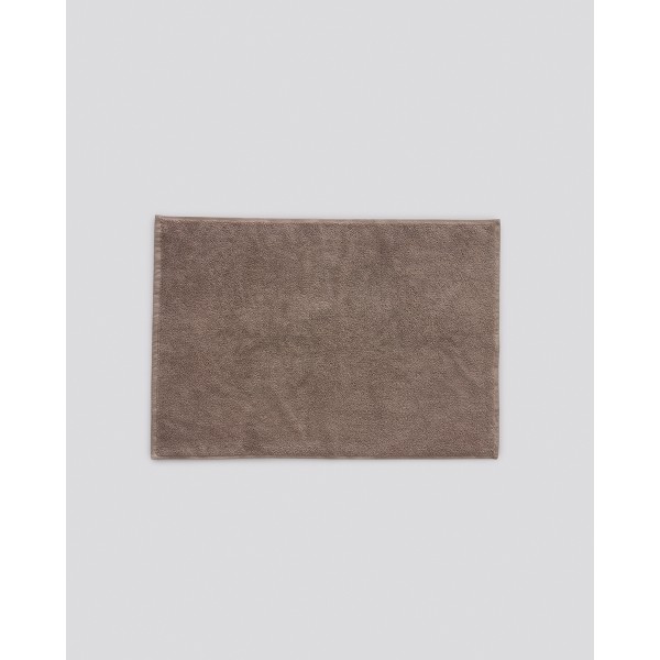 Βαμβακερό Πετσετέ Πατάκι Μπάνιου Baron 850gsm 50x75cm 50x75cm Γκρι - Μπεζ