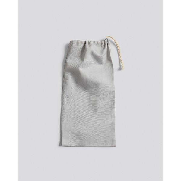 Βαμβακοσατέν Πουγκί Αποθήκευσης για Makeup, Accessories Mansion 14x30cm Γκρι απαλό