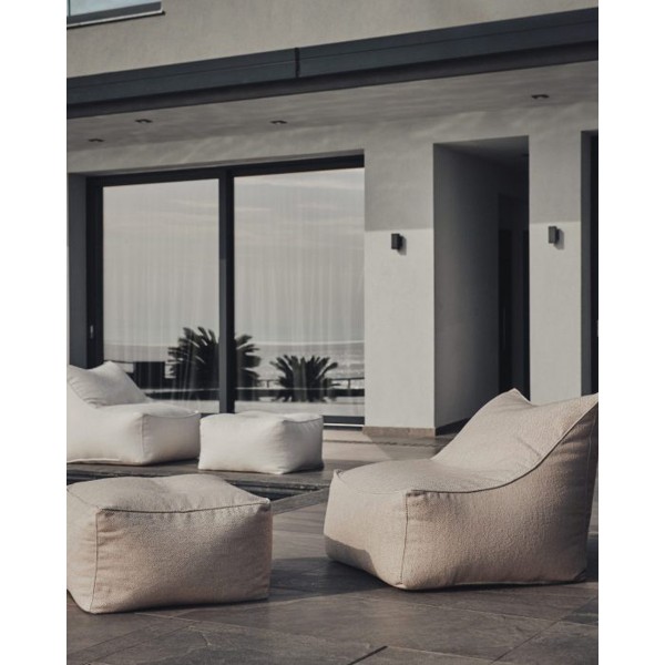 Σετ Πουφ & Σκαμπό Εξωτερικού Χώρου Water & Sun Resistant Des.D