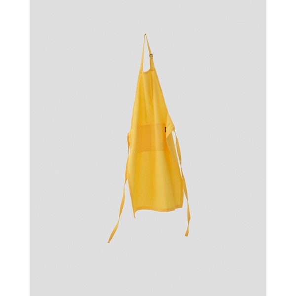 Κίτρινη Ποδιά Μπούστο με Τσέπη Panama Μπούστο (66x96cm)