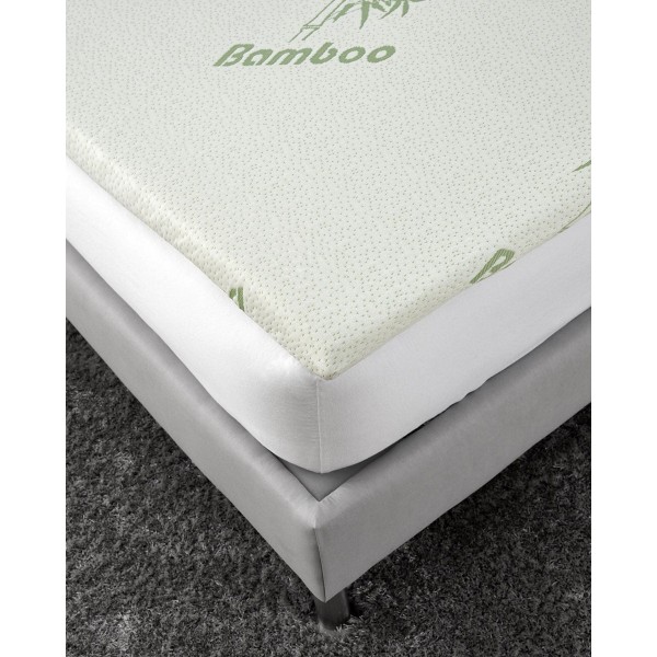 Ζακάρ Ανώστρωμα με Τιράντες Anosis Μονή (100x200+5cm) Άσπρο