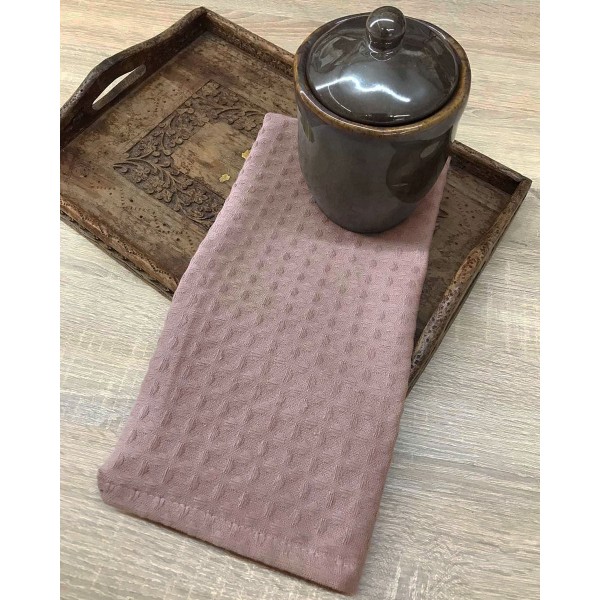 3D Βαμβακερό Πικέ Ποτηρόπανο Pereira σε 8 Αποχρώσεις 50x70cm 50x70cm Πούδρα