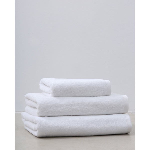 Πετσέτα Atlas Μπάνιου | 65x135cm Άσπρο