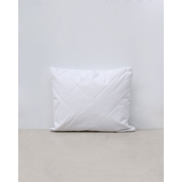  Βρεφική Καπιτονέ Μαξιλαροθήκη Προστασίας Nefeli 35x45cm Άσπρο