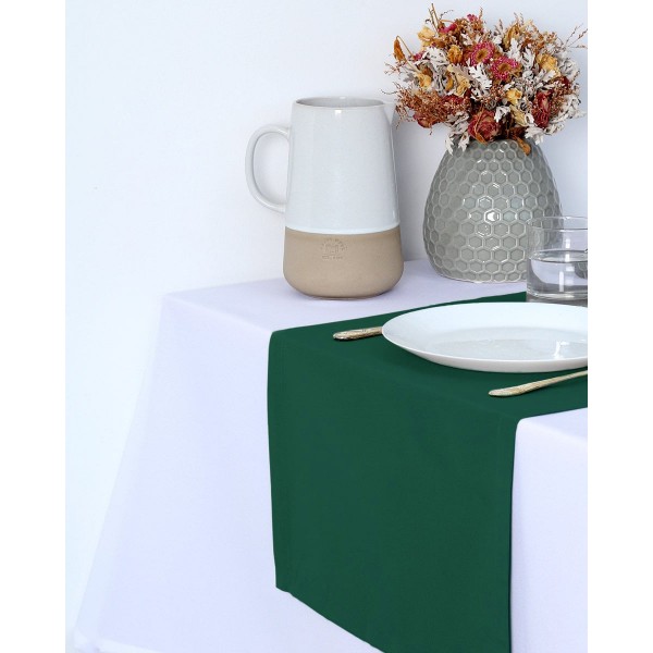 Μονόχρωμη Αλέκιαστη Τραβέρσα Εξωτερικού Χώρου Monaco Τραβέρσα (45x170cm) Κυπαρισσί