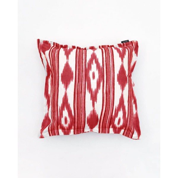 Λονέτα Oxford Μαξιλαροθήκη Καναπέ Δαπέδου Boho Island 40x40cm Κόκκινο