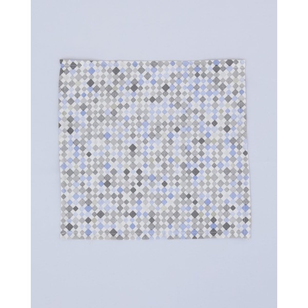 Πετσετάκι Λονέτα Rombus Fushion 40x40cm 40x40cm Σιέλ