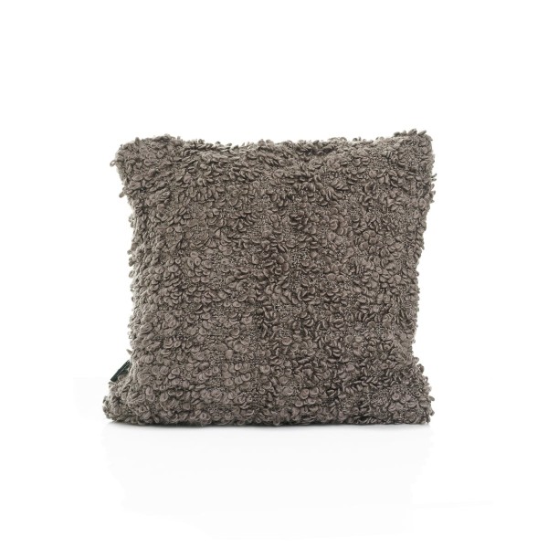Οικολογική Μπουκλέ Διακοσμητική Μαξιλαροθήκη Tapas σε 2 Αποχρώσεις 45x45cm 45x45cm Ανθρακί