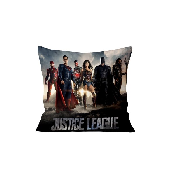 Παιδικό Διακοσμητικό Μαξιλάρι Justice League Warner Bros 40x40cm 40x40cm