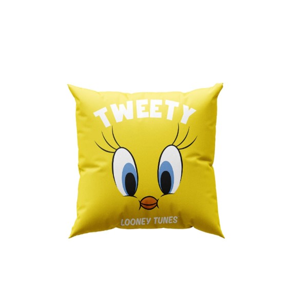 Παιδικό Διακοσμητικό Μαξιλάρι Tweety Des.1 Warner Bros 40x40cm 40x40cm