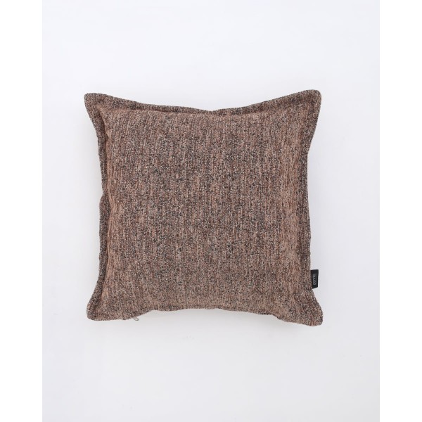 Σενίλ Oxford Διακοσμητική Μαξιλαροθήκη Net σε 8 Αποχρώσεις 40x40 2cm Σοκολά