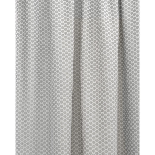 Ζακάρ Ύφασμα Φ280cm Πουά Perugia σε 4 Αποχρώσεις.  Γκρι