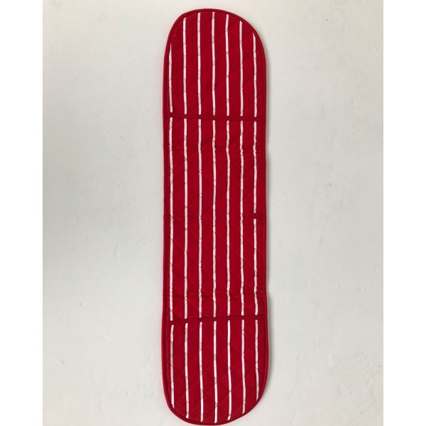 Ριγέ Γάντι Κουζίνας Stripes 20x87cm One Size (20x87cm) Κόκκινο