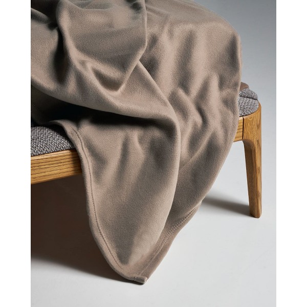 Κουβέρτα Polar Fleece Eazy Υπέρδιπλη | 220x240cm Γκρι - Μπεζ
