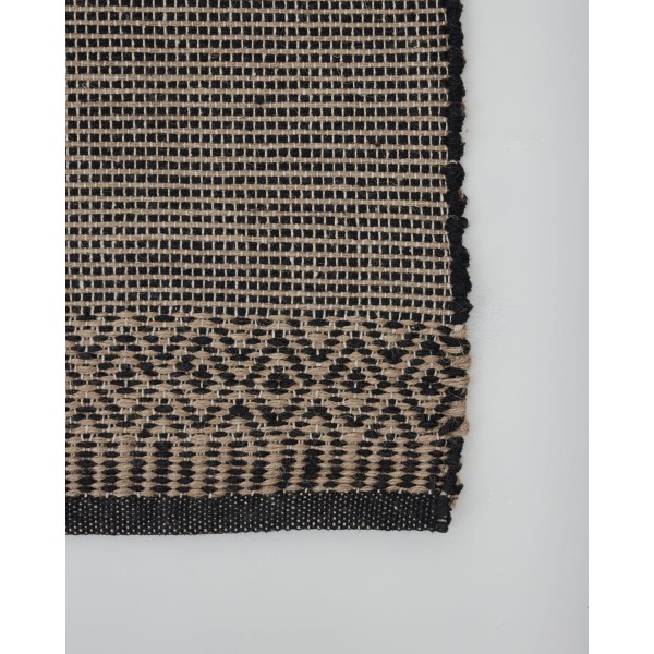 Ψάθα Boho Οικολογικό Χαλί Γιούτας Βαμβάκι Kohar 65x135cm