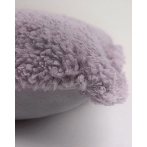 Διακοσμητική μαξιλαροθήκη Parnasos διπλής όψης 40x40cm Γκρι