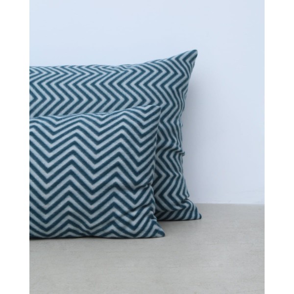 Polar Fleece Chevron Μαξιλαροθήκη Firenze 50x70cm Γκρι