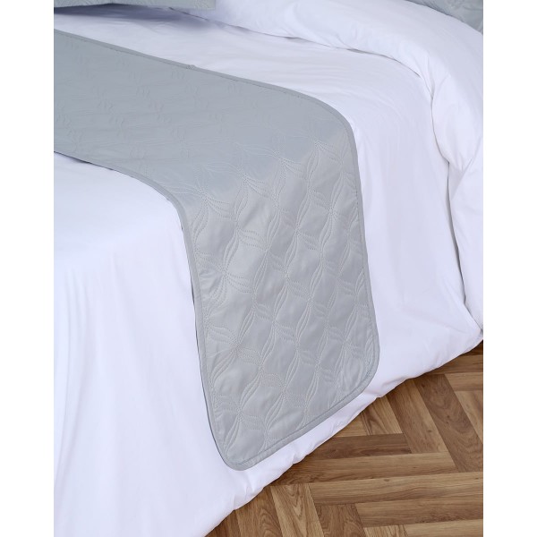 Καπιτονέ Τραβέρσα Κρεβατιού - Τραπεζιού Nomas Τραβέρσα | 50x180cm Γκρι