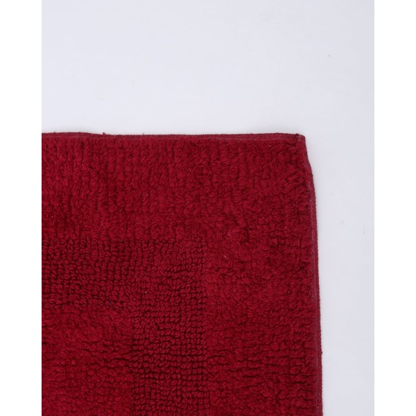 Βαμβακερό Πατάκι Μπάνιου Montrevil σε 15 Αποχρώσεις 52x75cm Μπορντώ