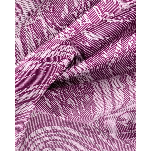 Βαμβακερό Εμπριμέ Ζεύγος Μαξιλαροθήκες Physalis σε 2 Αποχρώσεις 50x70cm 50x70cm Μελιτζανί