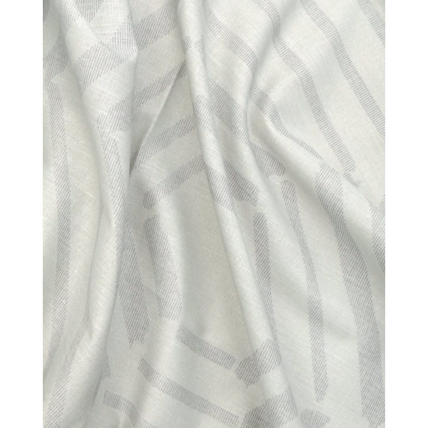 Βαμβακερό Εμπριμέ Ζεύγος Μαξιλαροθήκες Plumeria σε 2 Αποχρώσεις 50x70cm 50x70cm Γκρι απαλό