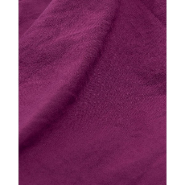 Microsilk Μονόχρωμο Πετροπλυμμένο Πανωσέντονο Lotus σε 3 Αποχρώσεις California King (274x270cm) Μελιτζανί